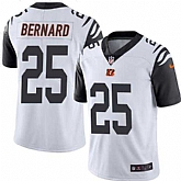 Nike Men & Women & Youth Bengals 25 Giovani Bernard White Color Rush Limited Jersey,baseball caps,new era cap wholesale,wholesale hats
